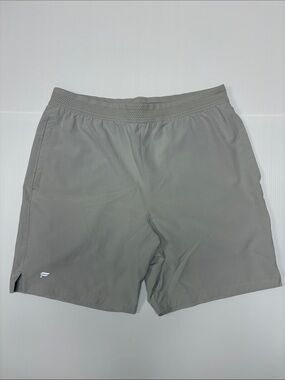 Men's Fabletics lightweight/lined Performance Grey Athletic Shorts